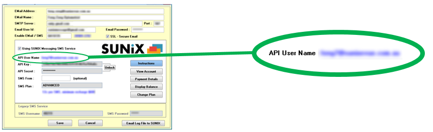 SMS Setup Instructions - Sunix Practice Management Solutions
